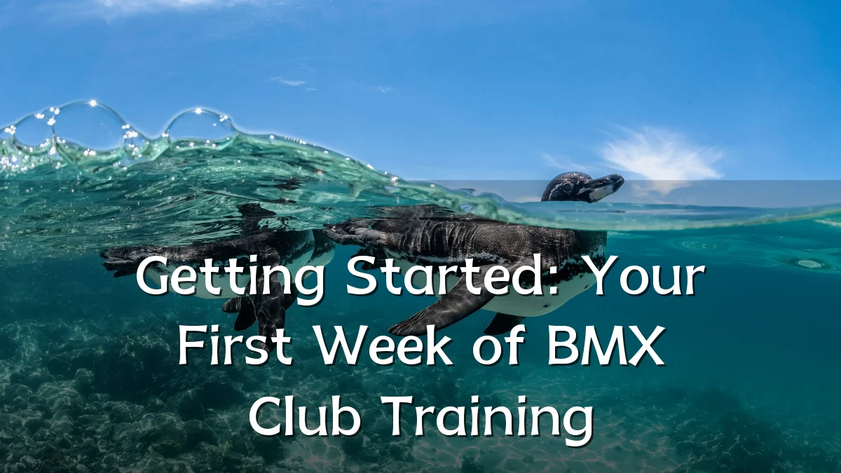 Getting Started: Your First Week of BMX Club Training
