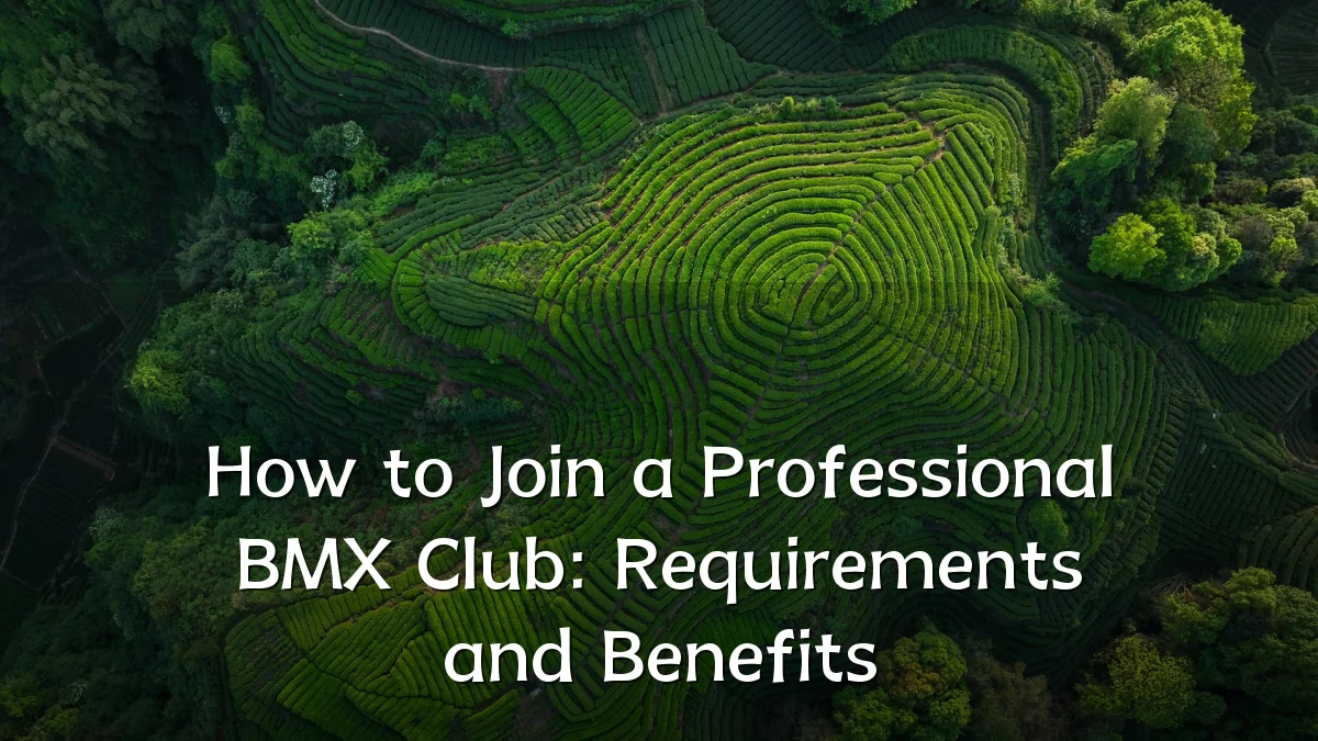 How to Join a Professional BMX Club: Requirements and Benefits