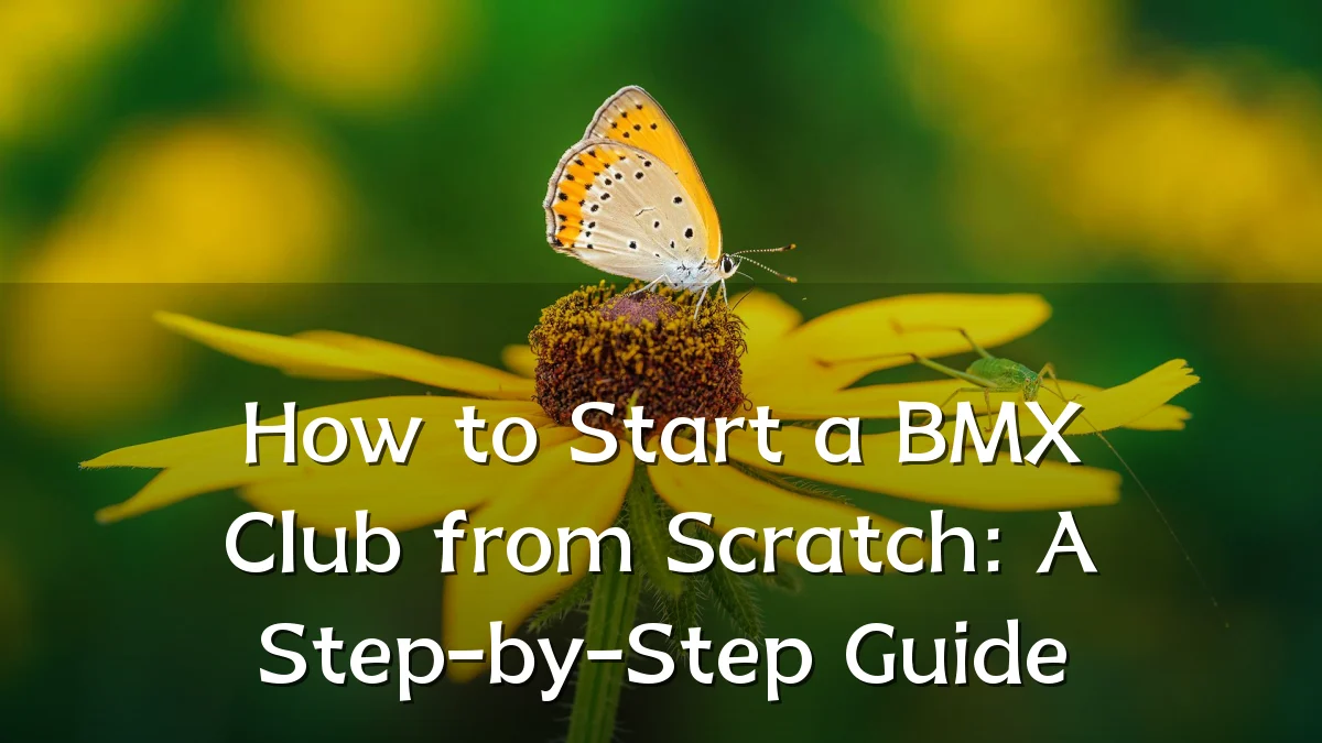 How to Start a BMX Club from Scratch: A Step-by-Step Guide