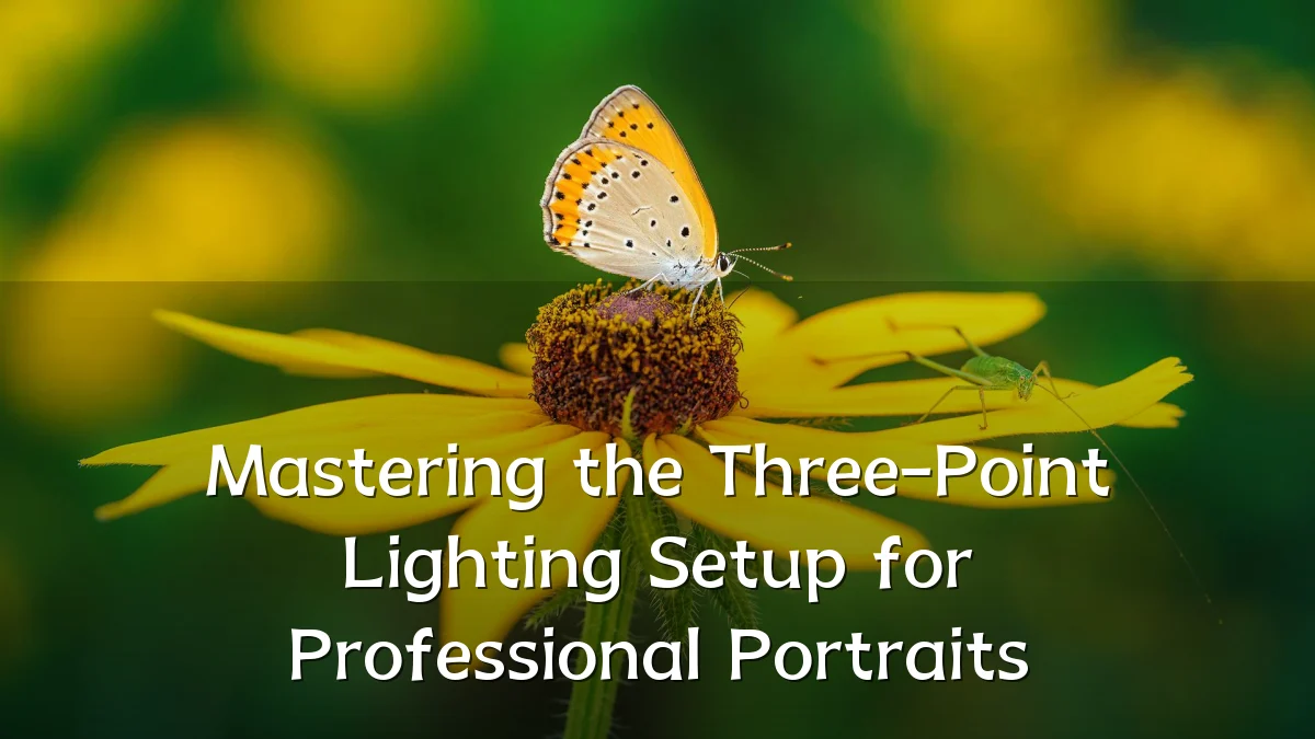 Mastering the Three-Point Lighting Setup for Professional Portraits