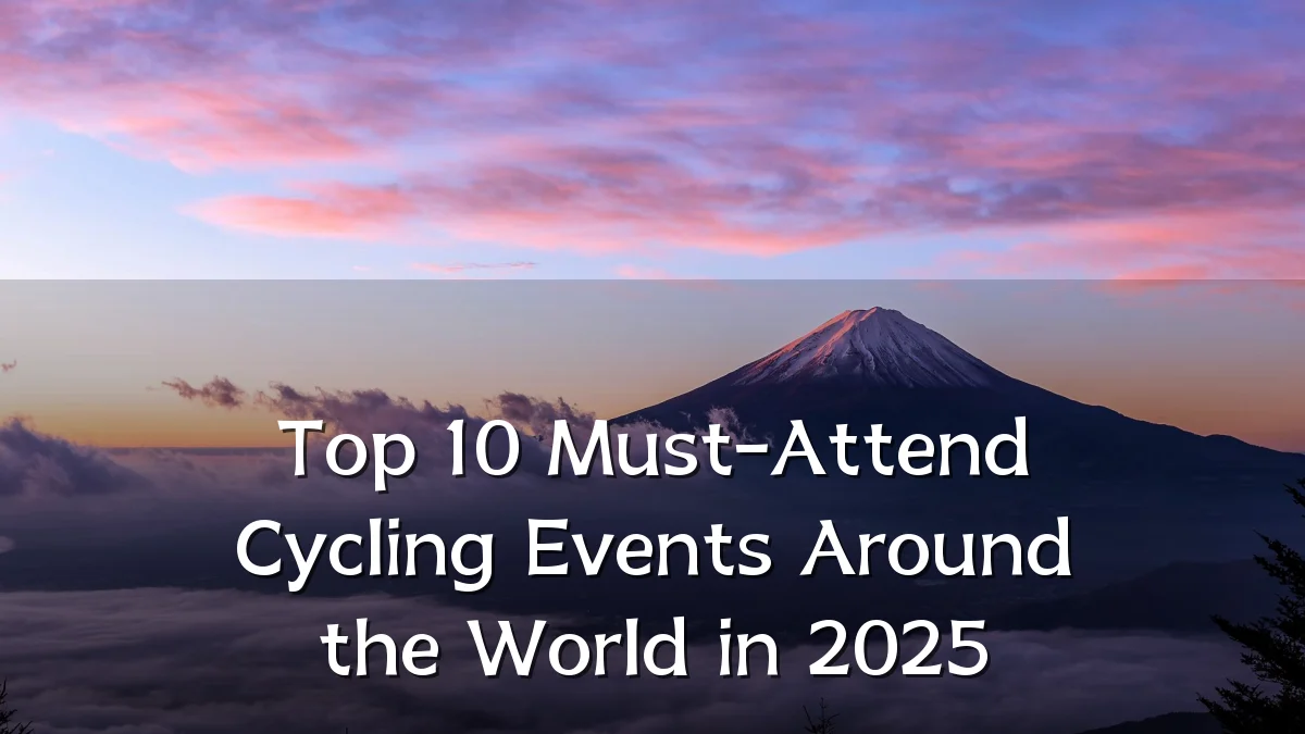 Top 10 Must-Attend Cycling Events Around the World in 2025