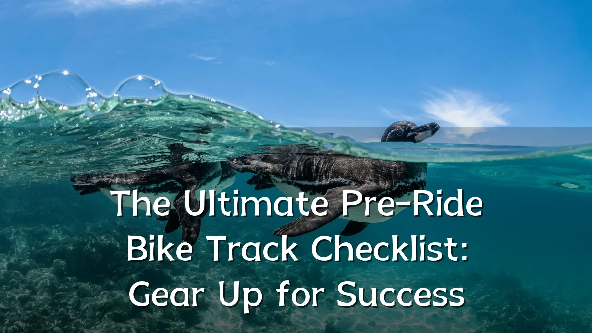The Ultimate Pre-Ride Bike Track Checklist: Gear Up for Success